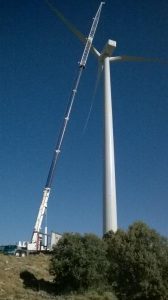 construcción turbina eolica 5