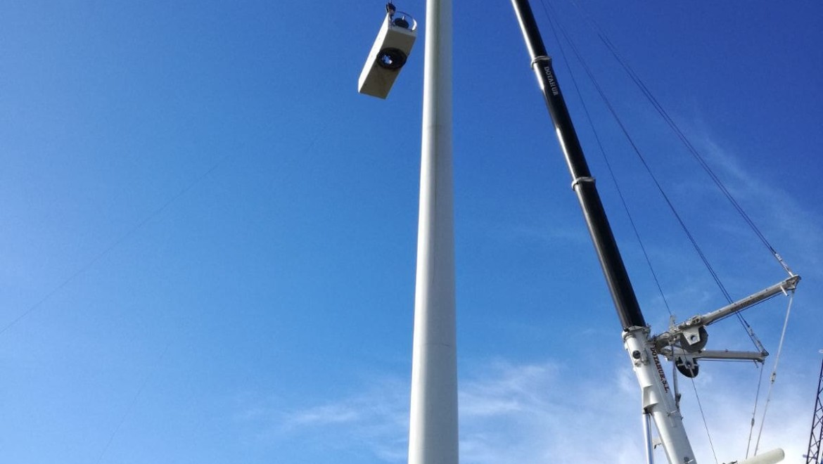 Desmontaje Nacelle con Grúa en Valencia