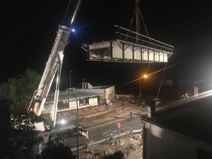 Grúas en Valencia para sustitución puentes