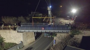 sustitución de puente con grúa - Grúas Valencia