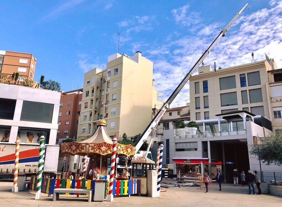 Montaje de pérgola en ático